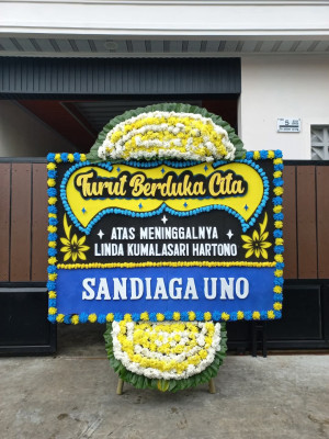 Papan Bunga Duka di Demba